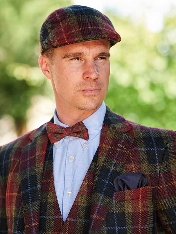 Harris Tweed Sakko ''London'' In Check Of Island