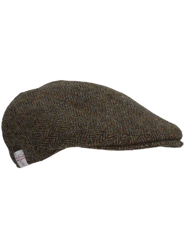 Klassische Harris Tweed Mütze