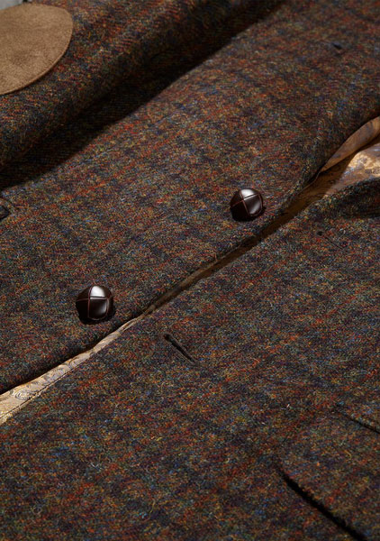 Harris Tweed Colbert, Patrick Jacket - Brown Multi