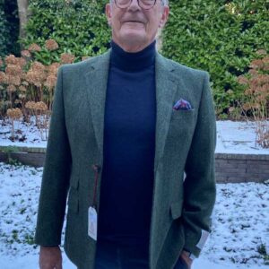 Harris Tweed Sakko Duke's Forest Green Herringbone