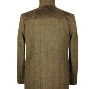 Harris Tweed Field Coat, Boyd Coat - Mustard