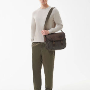 Barbour Tasche Wax Leather Tarras Olive