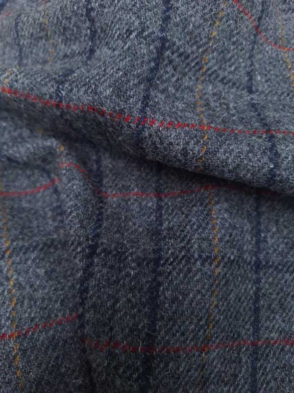 Harris Tweed Sakko ''London'' In Anthra Check