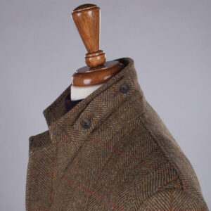 Harris Tweed Sakko, Callum Utility Jacket - Mustard