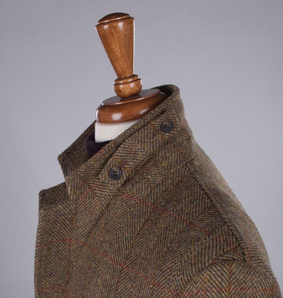 Harris Tweed Sakko, Callum Utility Jacket - Mustard