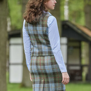 Harris Tweed Weste ''Lea'' Im Highland Check