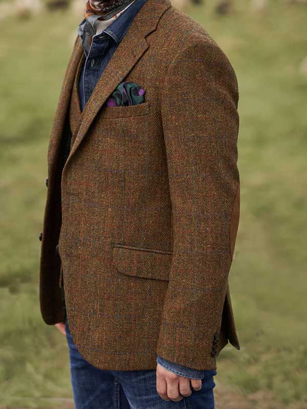 Harris Tweed Sakko ''London'' In Country Classic