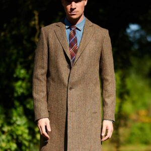 Harris Tweed Herren Mantel ”Barney” im Blazerstil