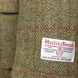 Harris Tweed Field Coat, Boyd Coat - Mustard