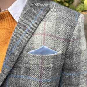 Harris Tweed Damenjacke Ladiesclub im Queen-Karo-Muster