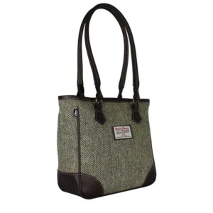 Harris Tweed  Shire Long Handled Bag Lovat