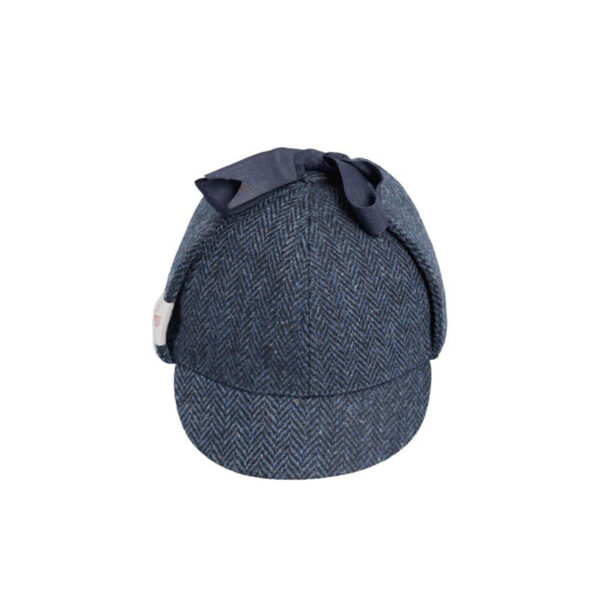 Harris Tweed Deerstalker Hut Watson Mitternachtsblau