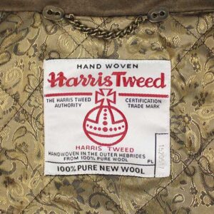 Harris Tweed Field Coat, Boyd Coat - Mustard