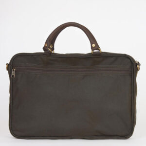 Barbour Aktentasche Wax Leather Briefcase Olive