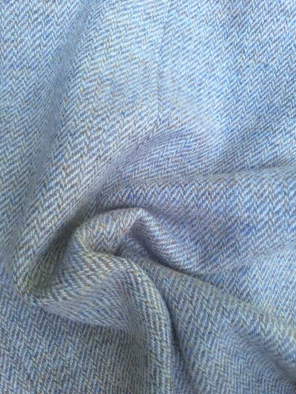 Harris Tweed Weste ''Wales'' In Cream Tweed