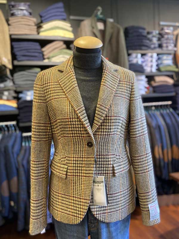 Harris tweed Damen Blazer 625