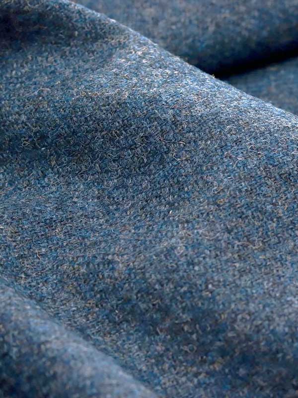 Bleistiftrock Aus Harris Tweed In Blue Shadow