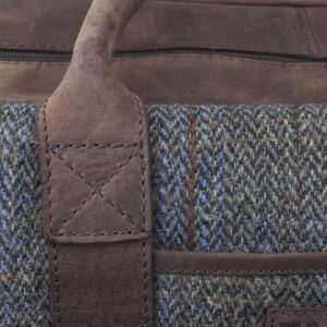 Brown Harris Tweed Holdall