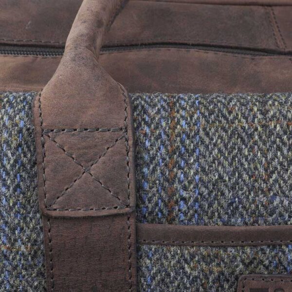 Brown Harris Tweed Holdall