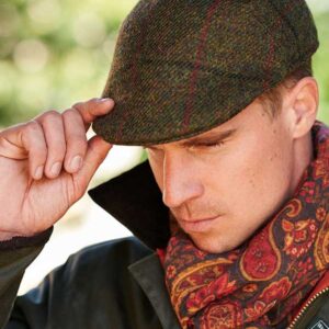 Harris Tweed Pet 633 Grün