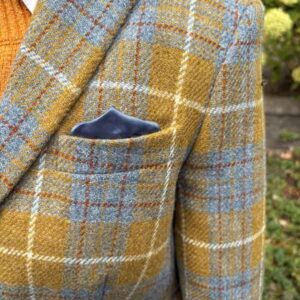 Harris Tweed Damen Sakko Ocre Check