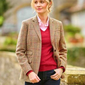 Harris Tweed Blazer ”Carola” in Scottish Check