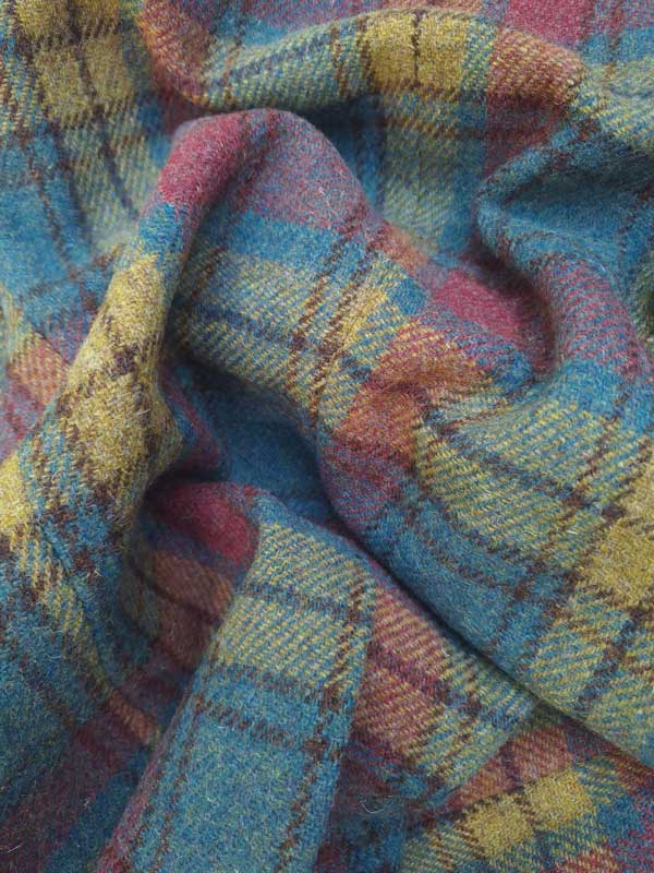 Harris Tweed Blazer ''Ami'' In Colorful Tartan