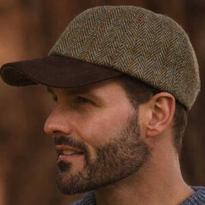 Harris Tweed Baseballkappe