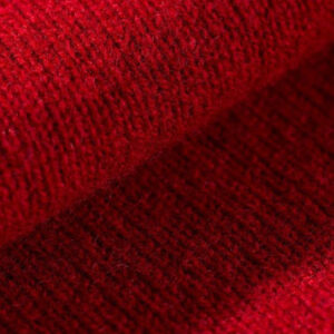 Alan Paine Lammwolle Pullover Rundhals Rot