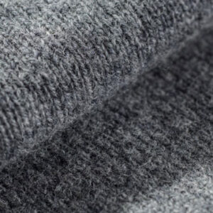 Alan Paine Lammwolle Pullover Rondhals Grau