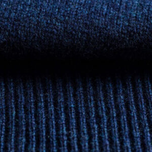 Alan Paine Lammwolle Pullover Rundhals Indigo