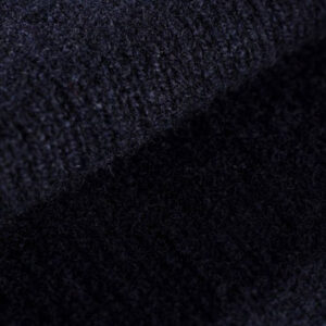 Alan Paine Lammwolle Pullover Rundhals Navy