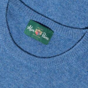 Alan Paine Lammwolle Pullover Rundhals Jeans