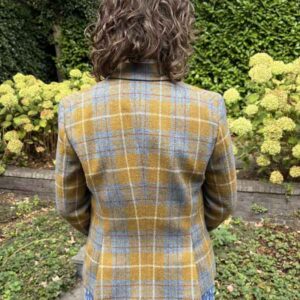 Harris Tweed Damen Sakko Ocre Check