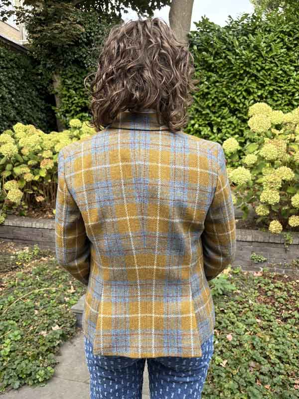 Harris Tweed Damen Sakko Ocre Check