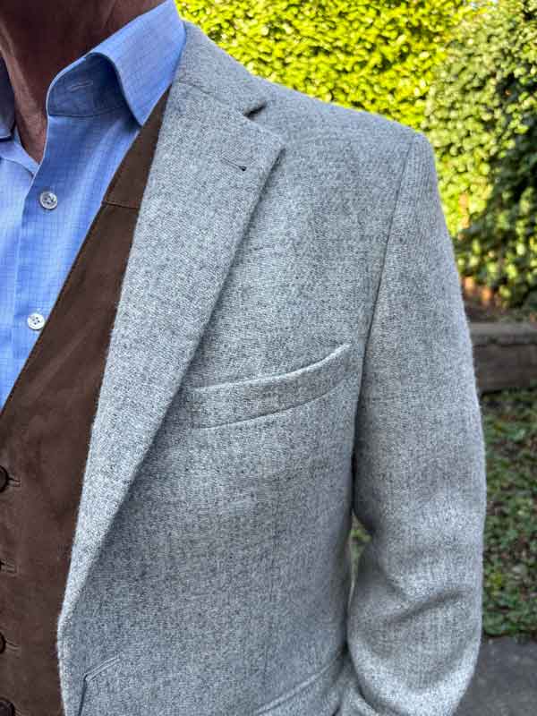 Harris Tweed Sakko London In Light Grey