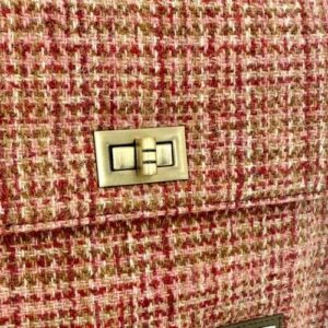 Harris Tweed Satchel Bag in Ahorn