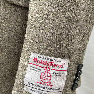 Harris Tweed Jacket Beige/grijs melange