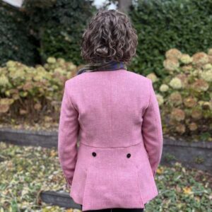 Harris Tweed Damenjacke Rosa Twill