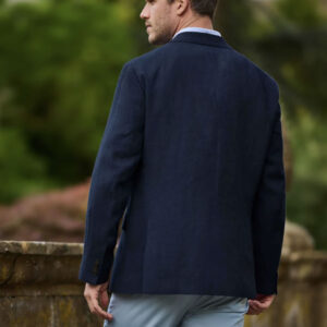 Wellington Leinen Sakko Navy