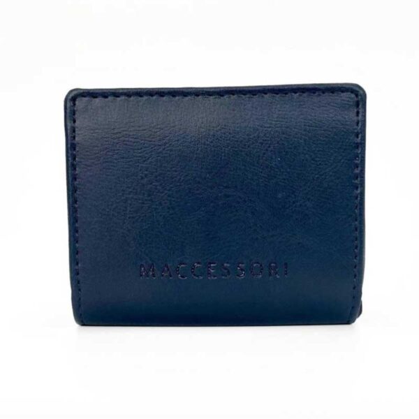 Harris Tweed Trifold Geldbörse, Himmelblau
