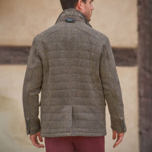 Herren Tweed Jacke ''Austria'' Jacke In Green Hill Tweed