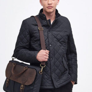 Barbour Aktentasche Wax Leather Briefcase Navy