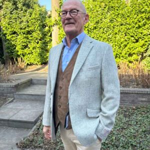 Harris Tweed Sakko London In Light Grey