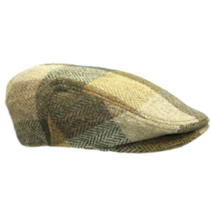Harris Tweed Ladies Flat Spring Patchwork