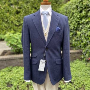 Wellington Leinen Sakko Navy