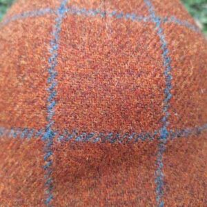 Harris Tweed 'Cassley' Classic Handbag in Bold Purple Check