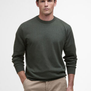 Barbour Pullover Bayfield Rundhalsausschnitt Olive