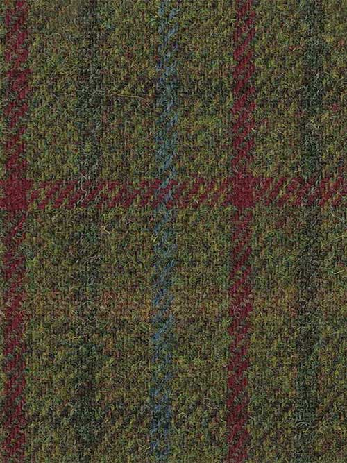 Harris Tweed Damenjacke Grün Kariert 650