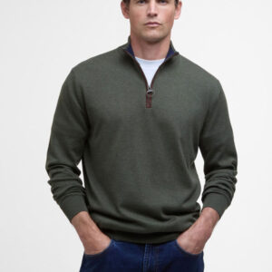 Barbour Pullover Bayfield Half-Zip Olive